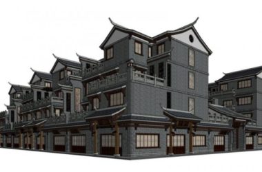 SketchUp Residential Models: Multi-Story Homes, Row Houses, and Traditional Chinese Designs-BIM WORLD