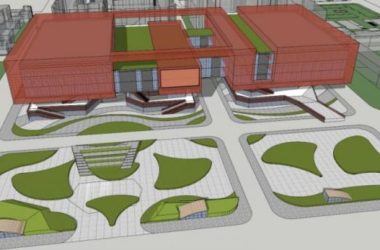 SketchUp Business Model: Modern Multi-Story Shopping Center Design-BIM WORLD