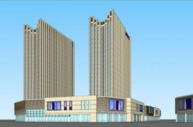 Modern High-Rise Complex Design in SketchUp-BIM WORLD