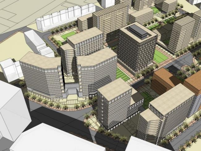 Modern High-Rise Residential Building Models in SketchUp
