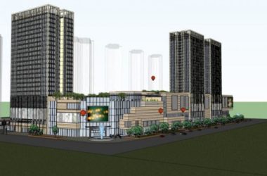 Modern Commercial Complex Design in SketchUp-BIM WORLD