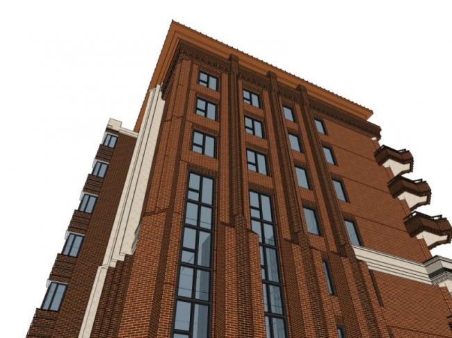 SketchUp Residential Models: High-Rise and Classical Style Buildings