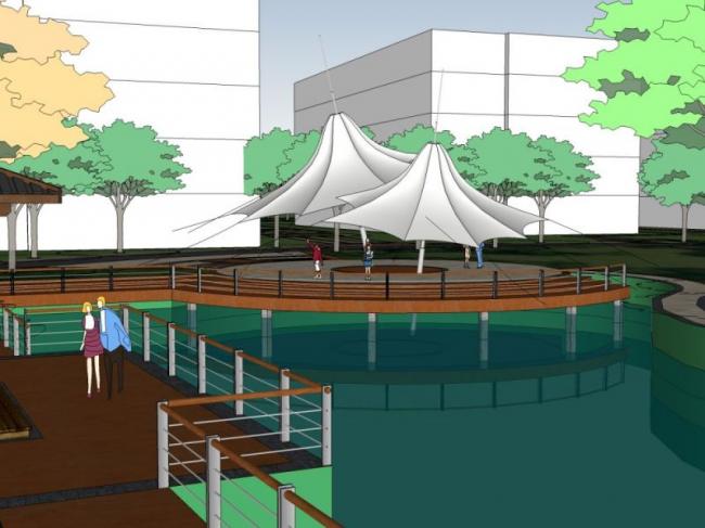 Modern Multi-Story School Campus Design in SketchUp
