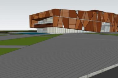 SketchUp Cultural Model: Modern Multi-Story Exhibition Hall Design-BIM WORLD