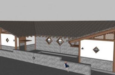 Sketchu Industrial Building Featuring Multi-Story Chinese-Style Public Restrooms-BIM WORLD