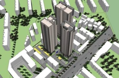 SketchUp Complex Model: Modern High-Rise Design-BIM WORLD