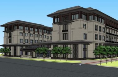 SketchUp Multi-Story Hotel Model Inspired by Chinese Architecture-BIM WORLD