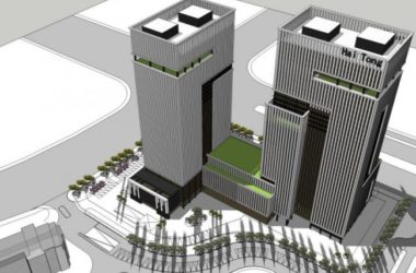 Super High-Rise Modern Office Building Model in SketchUp-BIM WORLD