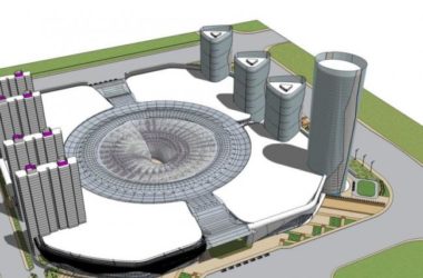 SketchUp Model of a Modern Super High-Rise Commercial Complex Featuring Offices, Hotel, and Residential Spaces-BIM WORLD