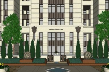 SketchUp Business Model: Modern Multi-Story Clubhouse Design-BIM WORLD