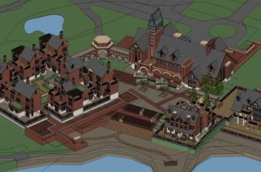 SketchUp Business Model: Designing a Multi-Story British-Style Clubhouse-BIM WORLD