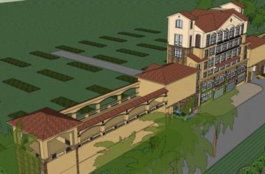 Classical Multi-Story Hotel Model in SketchUp-BIM WORLD