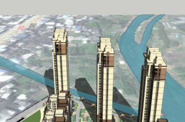 SketchUp Multi-Story Urban Complex with Residential Units and Ground-Floor Commercial Spaces in Classical Style-BIM WORLD
