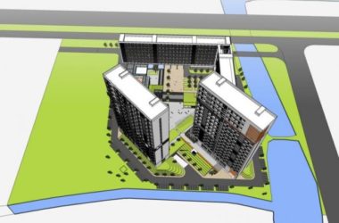 Modern High-Rise Hotel Model in SketchUp-BIM WORLD