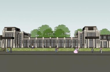 SketchUp Multi-Story Hotel Model in Western Classical Style-BIM WORLD
