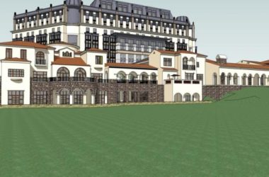Modern Multi-Story Hotel Model in SketchUp-BIM WORLD