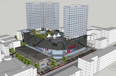 SketchUp Model: Multi-Story Modern Commercial and Residential Complex-BIM WORLD