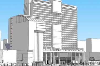 SketchUp Complex Model: Modern Multi-Story Commercial and Residential Building-BIM WORLD
