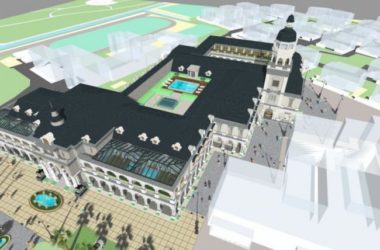 Classical Multi-Story Hotel Model in SketchUp-BIM WORLD