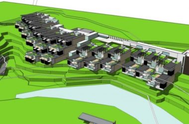 Modern Multi-Story Resort Hotel Model in SketchUp-BIM WORLD