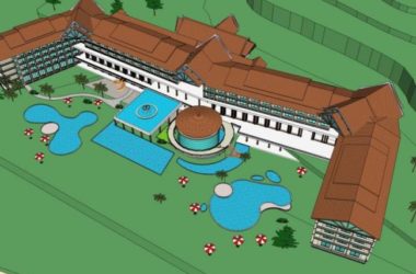 Classical Multi-Story Hotel Model in SketchUp-BIM WORLD