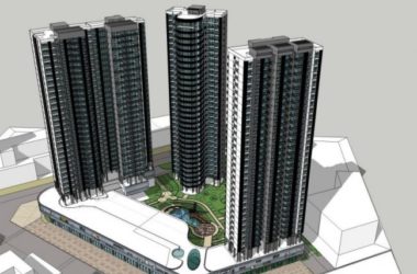 SketchUp Model: Modern High-Rise Residential Building with Ground-Floor Commercial Space-BIM WORLD