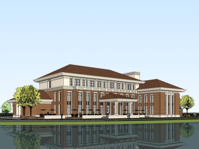 SketchUp Business Model: Designing a Modern Multi-Story Commercial Building