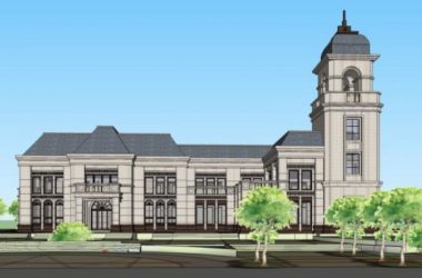 SketchUp Business Model: Multi-Story Classical Style Clubhouse Design-BIM WORLD