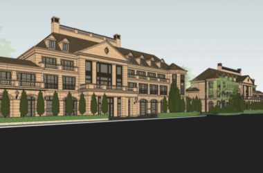 SketchUp Business Model: Designing a Multi-Story Classical Style Clubhouse-BIM WORLD