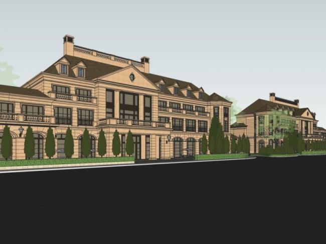 SketchUp Business Model: Designing a Multi-Story Classical Style Clubhouse