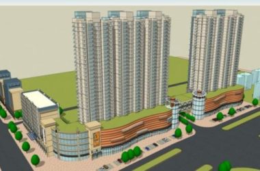 SketchUp Complex Model: Multi-Story Commercial and Residential Building in Classic Style-BIM WORLD