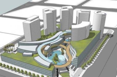 SketchUp Complex Model: Modern Multi-Story Commercial Building-BIM WORLD