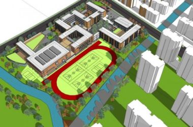 Modern Multi-Story School Campus Architectural Model in SketchUp-BIM WORLD