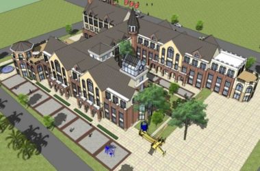 SketchUp Business Model: Designing a European-Style Multi-Story Club-BIM WORLD
