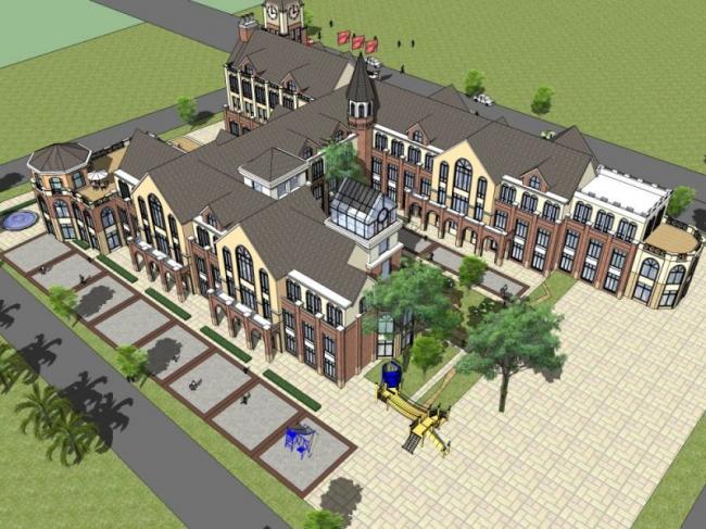 SketchUp Business Model: Designing a European-Style Multi-Story Club