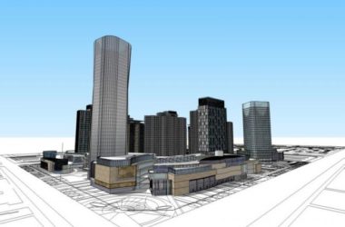SketchUp Complex Model | Modern Super High-Rise Commercial, Office, and Residential Design-BIM WORLD