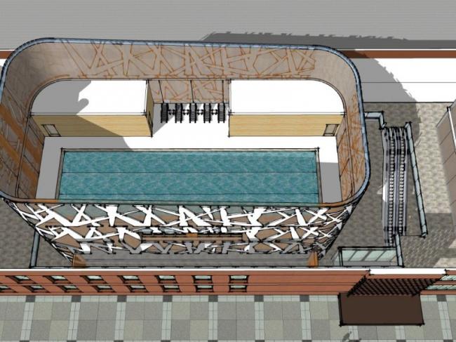 SketchUp Business Model: Designing a Modern Multi-Story Clubhouse