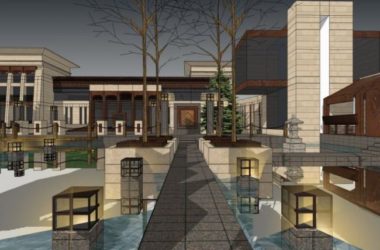 SketchUp Business Model: Designing a Modern Low-Level Clubhouse-BIM WORLD