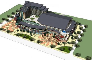 SketchUp Business Model: Modern Chinese-Style Multi-Story Commercial Building-BIM WORLD