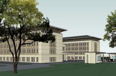 Modern Multi-Story Party School Office Model in SketchUp-BIM WORLD