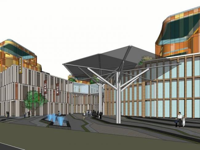 SketchUp Business Model: Designing a Modern Multi-Story Commercial Building