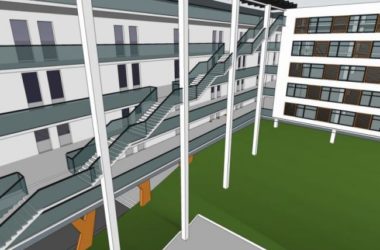Modern Multi-Story School Building Design | Campus Educational Architecture in SketchUp-BIM WORLD