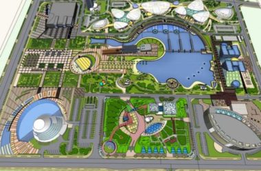 SketchUp Landscape Models: Commercial, Cultural, and Modern Designs-BIM WORLD