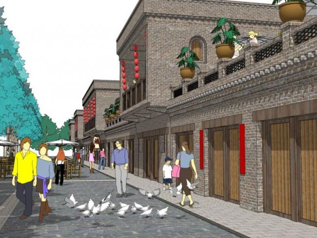 SketchUp Landscape Design: Commercial Spaces with Chinese Style Flair