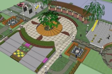 SketchUp Landscape Models: Community, Residential, and Modern Designs-BIM WORLD