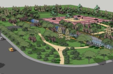 Modern Park Landscape Design in SketchUp-BIM WORLD
