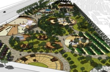 Modern Garden Landscape Design with SketchUp Model-BIM WORLD