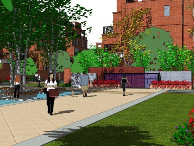 SketchUp Landscape Models: Community, Residential, European & Classical Styles
