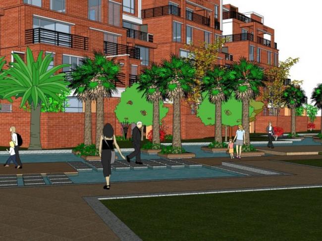 Modern Residential Landscape Design | SketchUp 3D Model