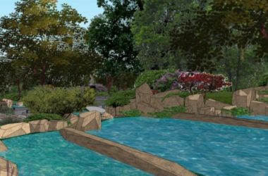 SketchUp Landscape Designs: Community, Residential, Waterfront, European & Classical Styles-BIM WORLD